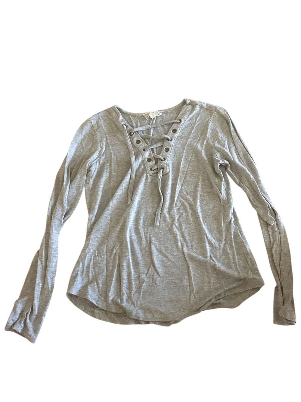 Grey Pink Republic LS Top (XS)